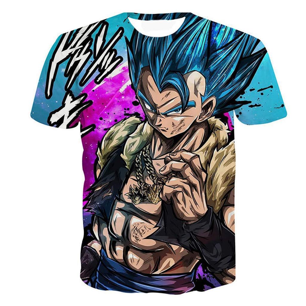 Summer Animation Anime Men's and Women's Summer Casual Clothes Wukong Top 3D T-shirt