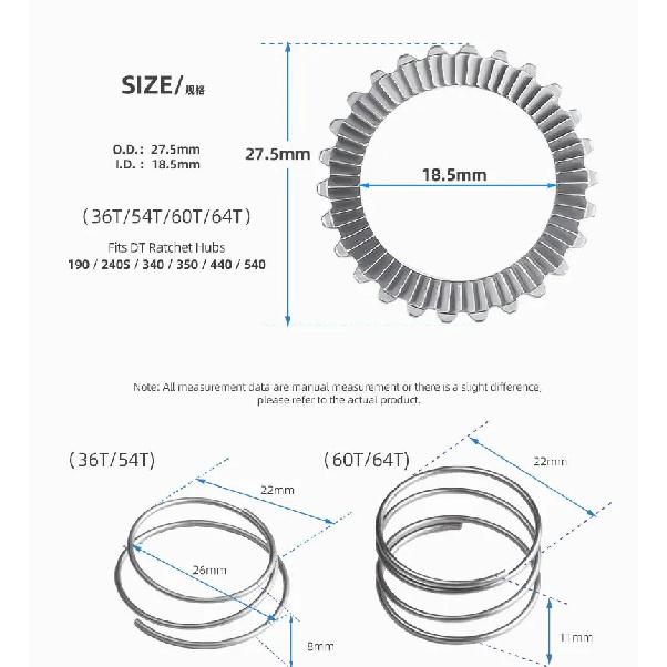 Сервисный комплект втулки велосипеда Звездочка SL 54 ЗУБА Для DT 54T Swiss 36T 18T MTB Втулка Велосипедные запчасти
