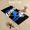 Detroit Lions Beach towels also serve as bath towels summer essential a musthave for the outdoors the beach and the pool