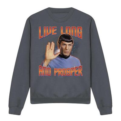 Звездный путь: Толстовка унисекс для взрослых The Original Series Live Long and Prosper Spock
