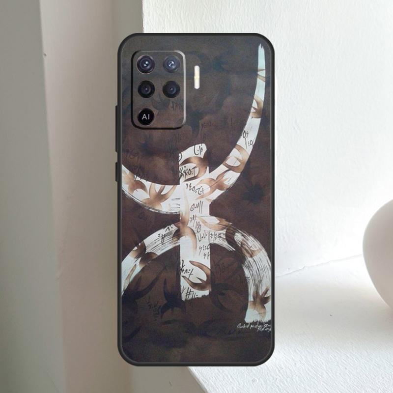 Флаг берберов амазигов для OPPO A96 A76 A16 A5 A6 Pro A15 A17 A57 A18 A38 A58 A78 A98 A54 A74 A94 A40 A60 A80 Чехол