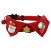 Cute Kitten Bowties Collar Necklace with Bell Kitten Christmas Bow Collar  Cats