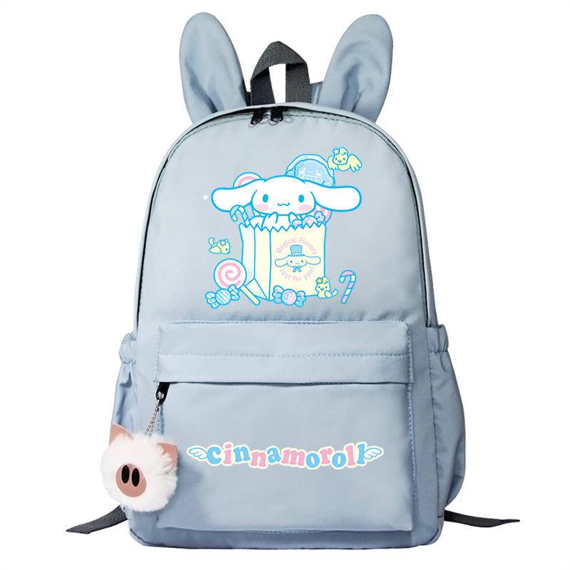 Cartoon Big Ears Dog Schoolbag Primary And Secondary School Students Large Capacity College Wind Double Shoulder Rabbit Ear Backpack