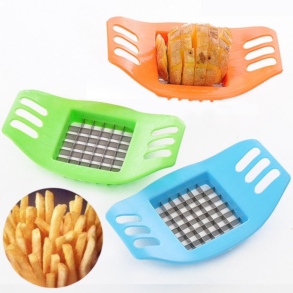 Novelty Potato Cutter French Fries Cutter Pommes Frites Chipper Chopper Slicer Fruit Vegetables