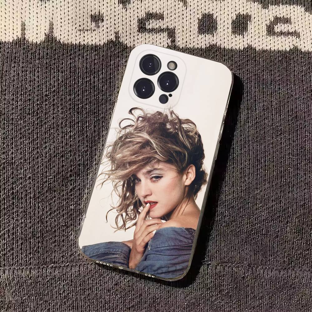 M-Madonna-S Чехлы для телефона 80-х для iPhone 17 16 15 14 13 12 11 Pro Max Plus Роскошная защита камеры Пластик