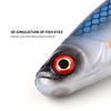 3D Eyes Artificial Swimbait T Tail Fishing Tackle Portable Simulated Fake Bait  Sea Fishing