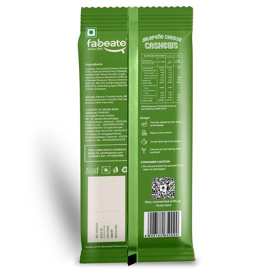 Fabeato Munch On Go Mix Combo — суперфуд-смесь, миндаль Peri Peri, жареный — в каждом пакетике 2 шт.(25g) - Упаковка из 10 штук - Полезные закуски