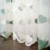 Embroidered Sheer Curtains, Semi-Sheer Polyester Window Drapes, for Bedroom and Living Room, All-Season Decorative Curtain Set