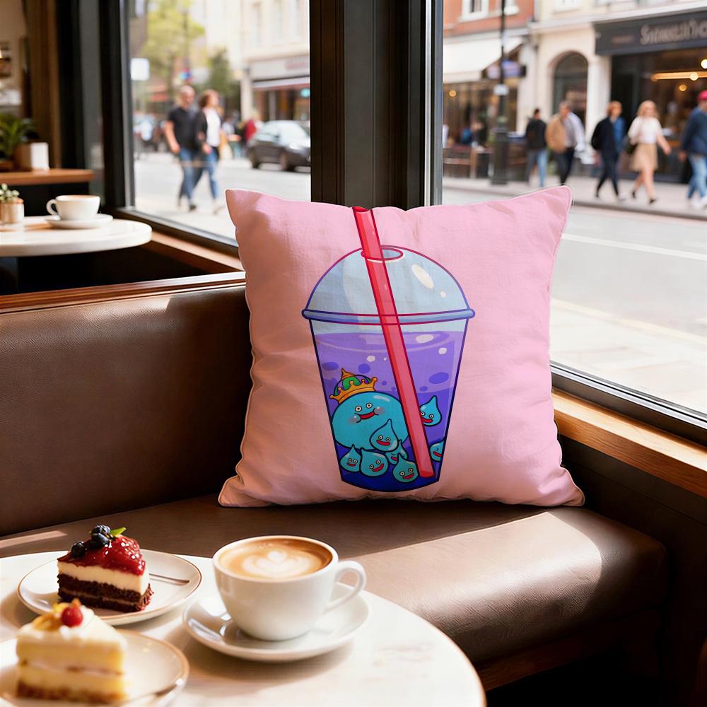 Game Dragon Quest Rocket Slime Cushion Cover Decorative Cushions Covers Cover Sofa x Pillow  Piece x x Pillowcase