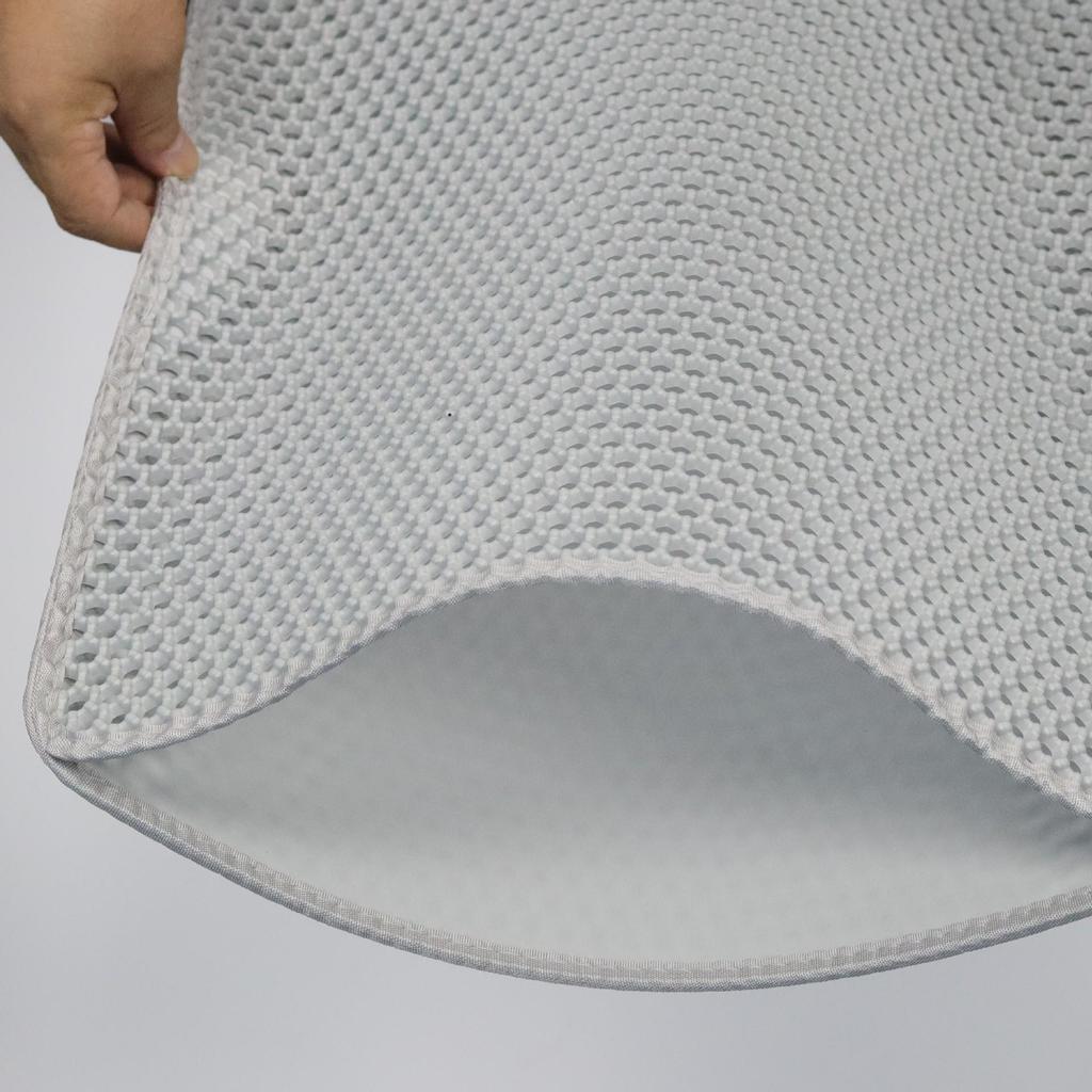 Двухслойный коврик для кошачьего туалета из ЭВА: Предотвращает отслеживание, Эффективный контроль песка, Водонепроницаемый, Нескользящий.