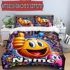 3pcs Duvet Cover Set (1*Duvet Cover + 2*Pillowcase, Without Core), Custom Name PAC Pattern Bedding Set, Home Bedroom Decor Gift