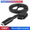 Конвертер-адаптер HDMI для WII Full HD 1080P Wii2HDMI Видеоконвертерный кабель для ПК HDTV Монитора Дисплея Адаптер Wii на HDMI