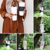 Travel Water Cup Carrier Strap Portable Water Bottle Sling Creative Milk Tea Cup Sleeve