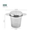304 Stainless Steel Tea Strainer Reusable Tea Drain Tea Infuser Tea Leaf Spice Tea Filter Kitchen Accessories