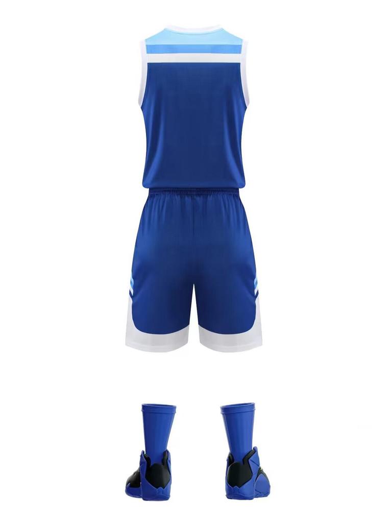 Комплект баскетбольной формы нового стиля: Индивидуальные тренировочные джерси для мужчин и женщин