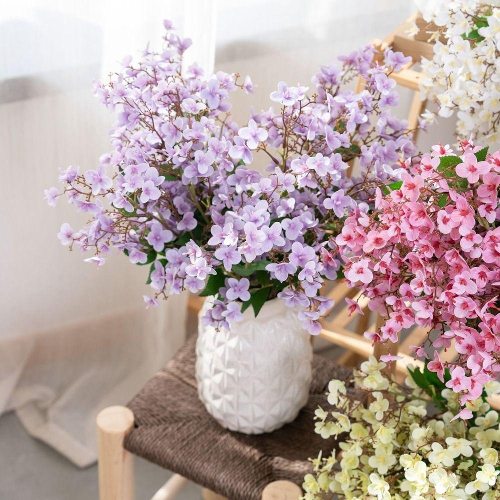 Small Branch Artificial Flower Branch Wedding Photo Props Wedding Floral Arrangement