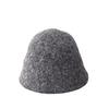 Windproof Wool Fisherman Hat Handcrafted Winter Warm Bucket Hat Sweet Knitted Beanie  Autumn Winter