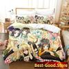3D-принт To Love Ru Darkness Комплект постельного белья для мальчиков и девочек Twin Queen King Size Пододеяльник Наволочка Кровать для мальчиков и взрослых