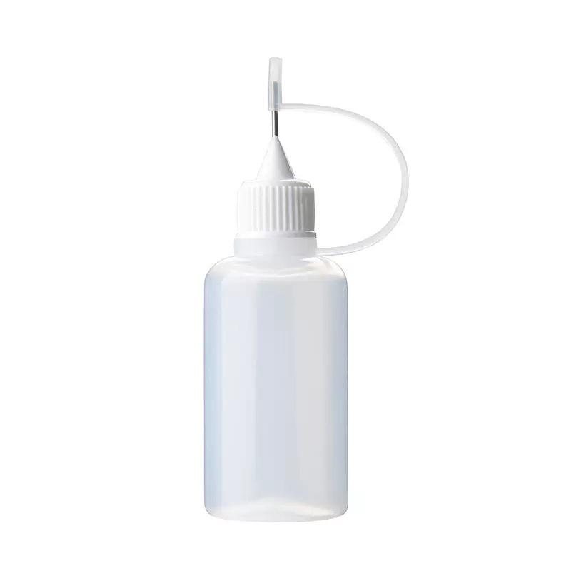 10 шт. пластиковых бутылок с иглами для красителя белого цвета, непрозрачные, доступны различные варианты