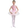Ballet Leotards for Girls Toddler Leotard with Tutu Skirt Dance Tutu Dress Shiny Rhinestones Performance Dresses