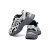 Fila Sofia 2 Fishbone Shoes 2.0 Retro Casual Shock Absorbing Non-Slip Wear-Resistant Low-Top Dad Shoes Women Sneaker Gray Purple F12W134159FBA