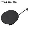 71104-TF0-000 Заглушка буксировочного крюка 71104TF0000 Черная Для HONDA Для Fit 2009-2011