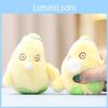Spit Bubble Banana Keychain Cute Cartoon Girl Backpack Hanging Plush Doll Gift