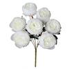 44cm Height Simulation Flower 7 Heads Peony Buds Wedding Bouquet  Desktop Ornament