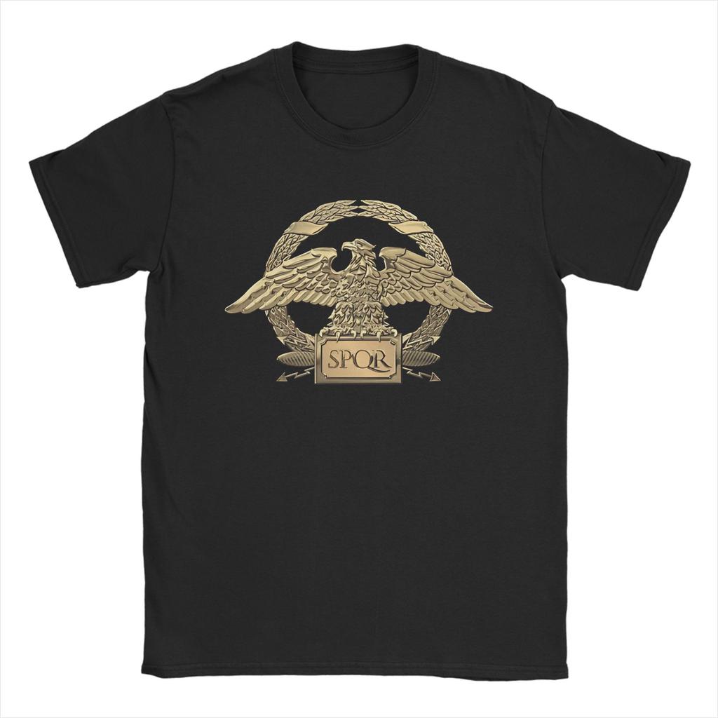 RoUnisex Empire Gold RoUnisex Imperial Eagle T Shirt Summer Pure Cotton TShirts For Unisex Harajuku Casual Tshirt Short Sleeve Clothes