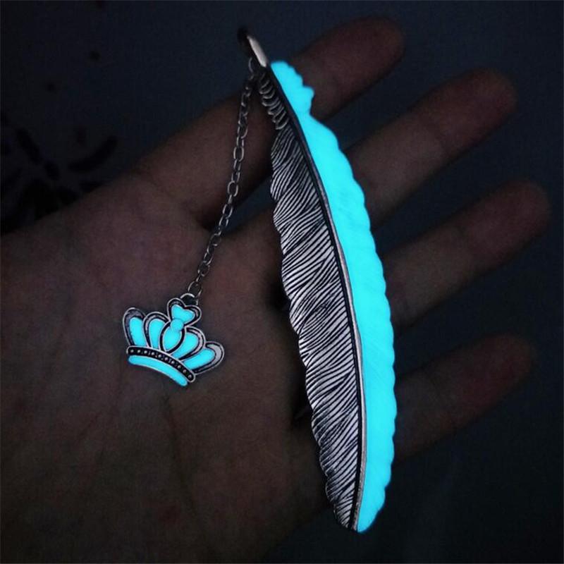 Student Girl Fashion Classics Odonate Leaves Lead Free Alloy Bookmark Gift Single