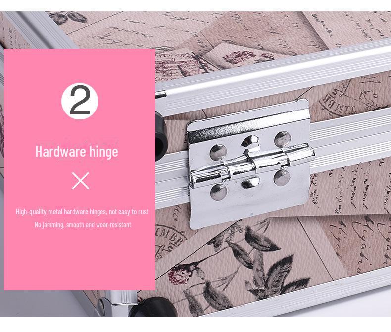 Большая портативная дорожная сумка для косметики и макияжа