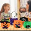 Портативная сумка в виде тыквы на Хэллоуин, детская сумка для конфет, подарок на день Хэллоуина, рюкзак с тыквой, сумка на плечо