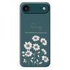For iPhone 17 Air Case Sketch Flowers Pattern Printing Straight Edge TPU Phone Back Cover
