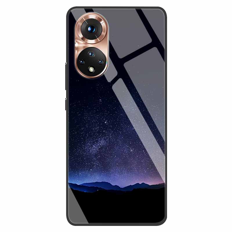 Роскошный чехол для Huawei Honor 50 Чехол Закаленное Стекло Чехол для Телефона Huawei Honor 50 Honor50 6.57" Coque Сумка Модный Бампер