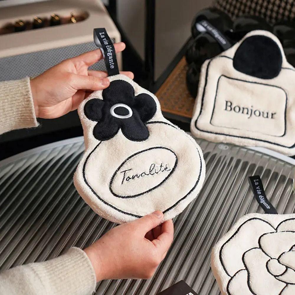 1 шт. двухслойное утолщенное полотенце для рук, впитывающее воду, платок для ванной комнаты, новый носовой платок для туалета