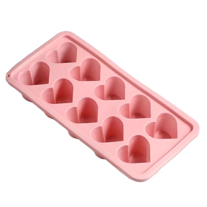 1Pcs Heart-Shaped Ice Cube Mold Multifunctional For Pudding Candy Whiskey Kitchen Accessaries Party Supplies Valentine'S Day
