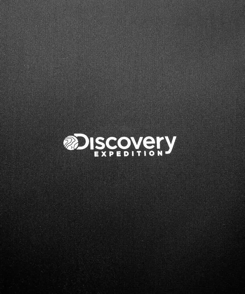 DISCOVERY EXPEDITION Мужская футболка для бега с высокой производительностью (черный)