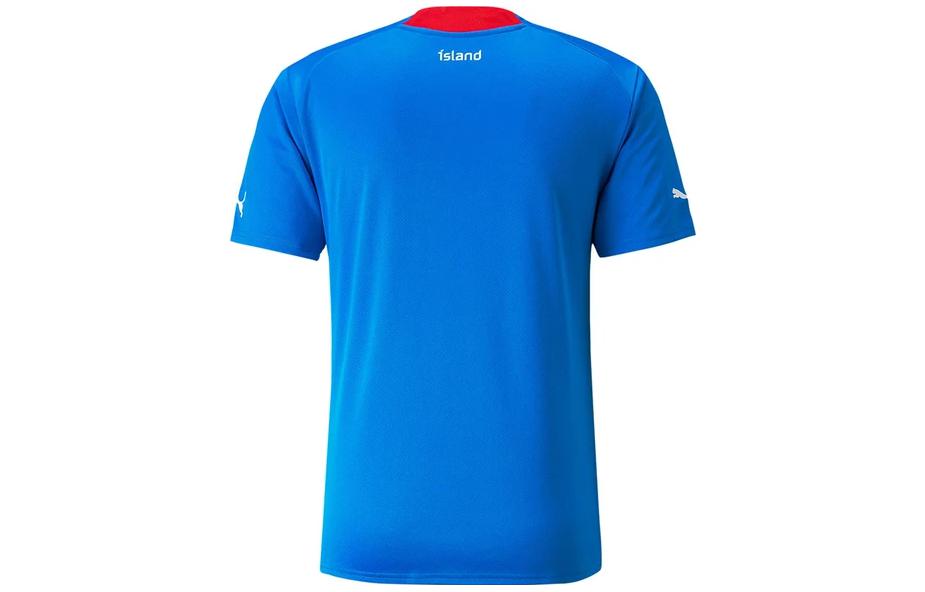 Puma Футболки Мужские Синие V-образный вырез Умеренный Прямой крой 766067-01