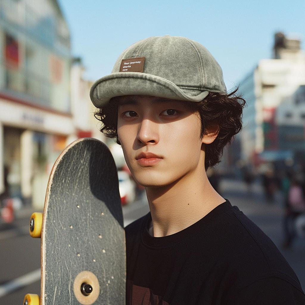 Clape Plus Size Denim Cap with Short Soft and Perfect for and Baseball Men's Brim, Adjustable, Outdoors, Fishing, (Light Gray, J-BSAD2516) [Used]