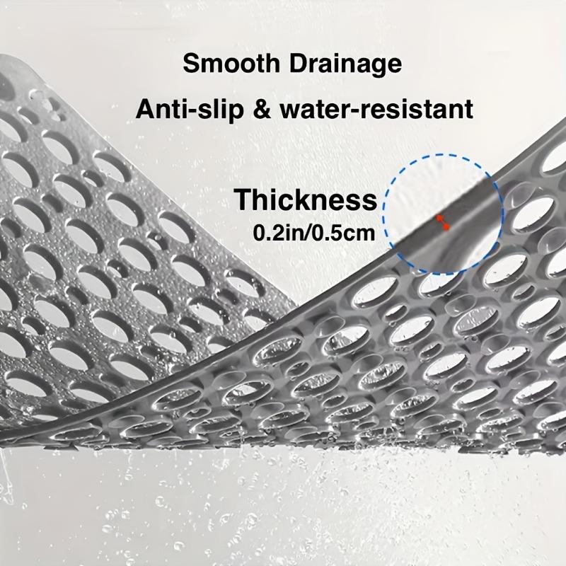 1 шт. ПВХ Квадратный Нескользящий Коврик для Ванны Экологичный Коврик для Душа с Присосками Противоскользящий Массажный Коврик для Ног для Ванной