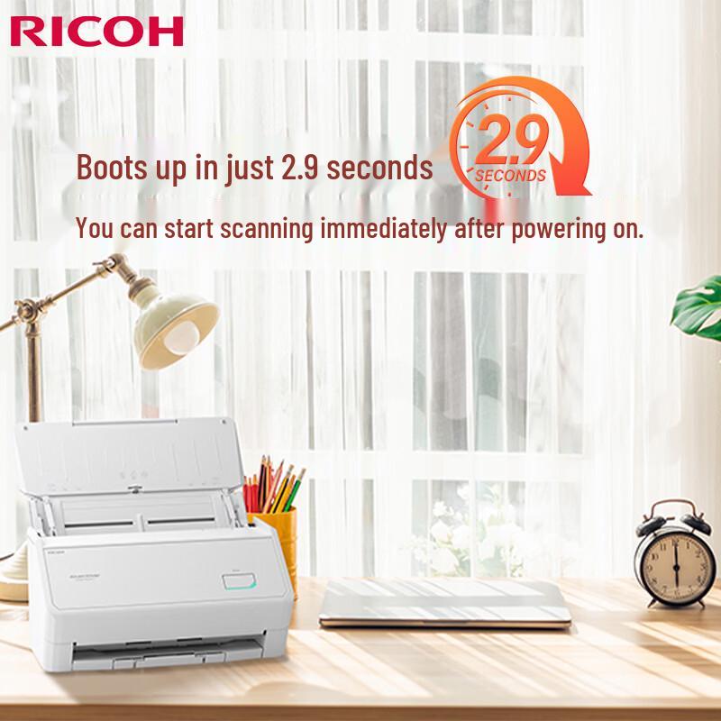 Ricoh IX2400 High-Speed Duplex A4 Document Scanner CN plug (adapter included)