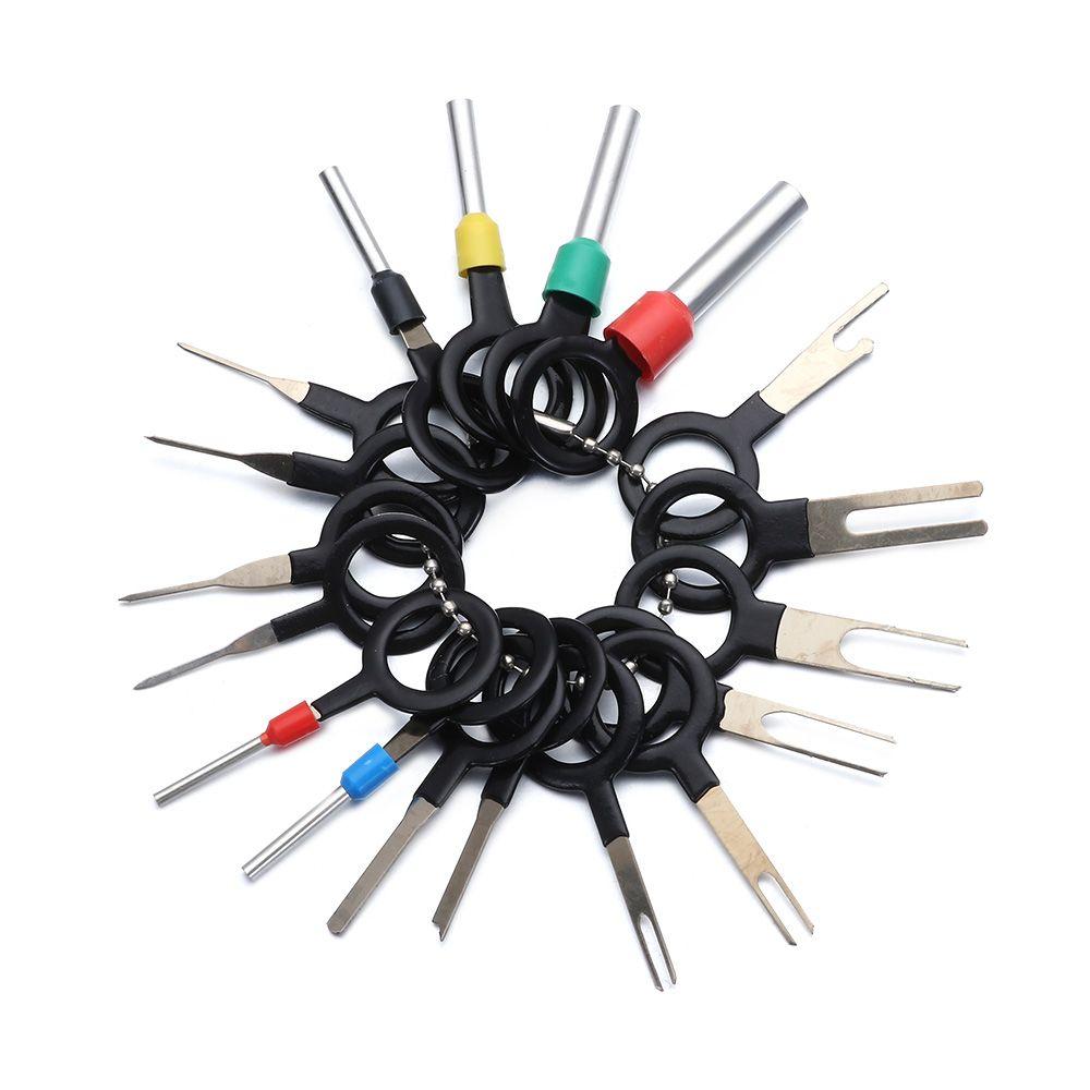 Family Essentials Car Automotive Plug Pin Extractor Kit Wire Terminal Removal Tools Stainless Steel