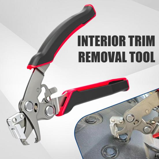 Автомобильный зажим-плоскогубцы Инструмент для снятия пружинных зажимов Съемник панелей автомобиля Нагруженный автомобильный инструмент Тяжелый многофункциональный автомобильный инструмент