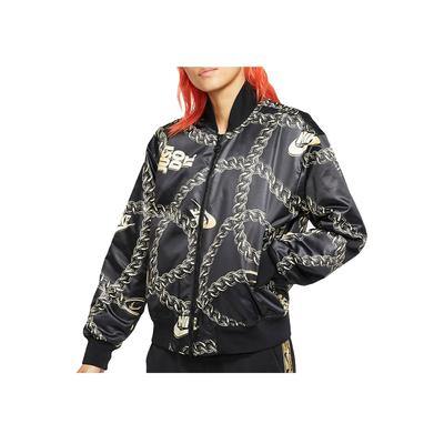 Спортивная синтетическая набивка Icon Clash Slim Fit куртка стойка воротник женская куртка черный CI9996-010