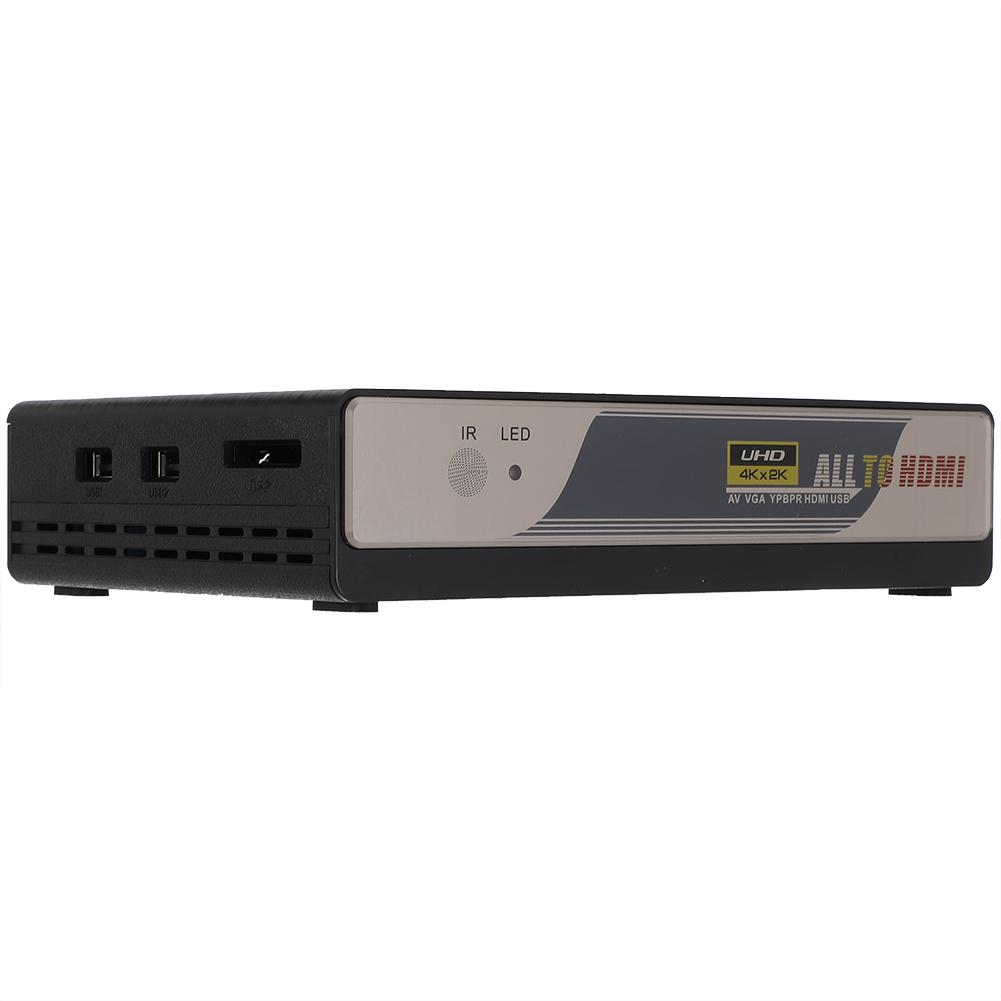 HDMI 4K Scaler Converter Box Поддержка PA NTSC SECAM Color Systems Выход 720P 1080P