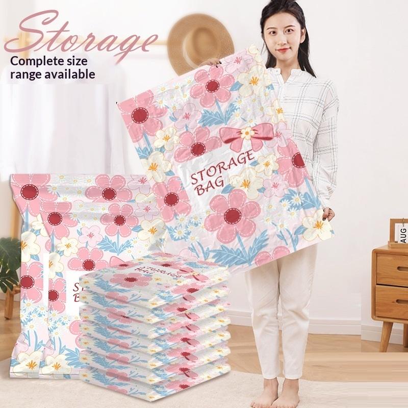 Вакуумный пакет для хранения, Экономичные пакеты, Компрессионные для одеял и покрывал, С герметичным замком, Одежда, Организатор для путешествий