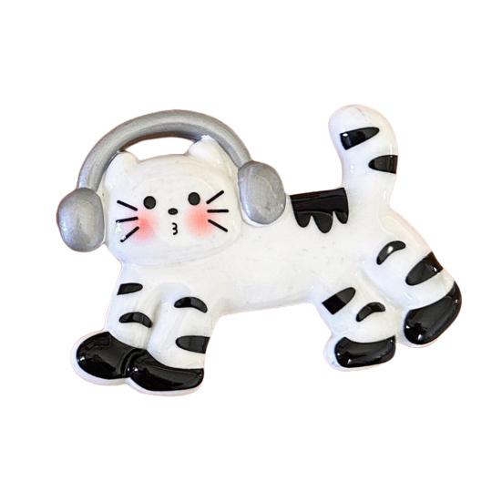 Мультяшная собака смола магнит на холодильник DIY кошка 3D котенок щенок магнитный