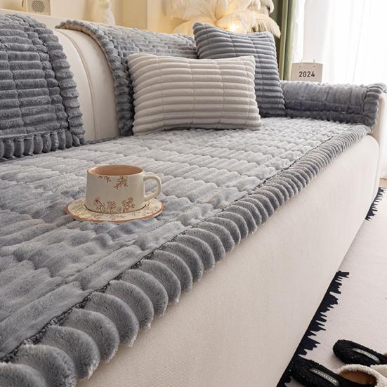 Sofa Cover Washable Non-Slip Couch Throw Soft Thick Pet-friendly Sofa Protector