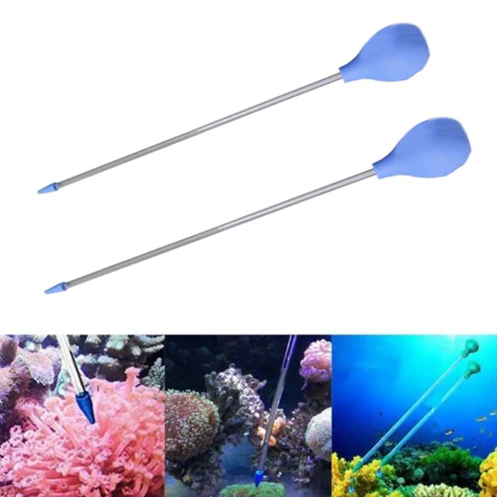 Silicone Fish Coral Feeding Tool Acrylic Coral Dispensing Feeder Coral Feeding Tube Fish Tank