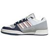 Adidas Originals Forum Cl Comfortable Casual Low-Top Skate Shoes Men Sneakers White Gray Blue JP9967
